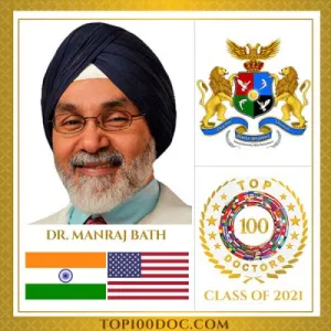 Dr. Manraj Bath top100doc.com info panel
